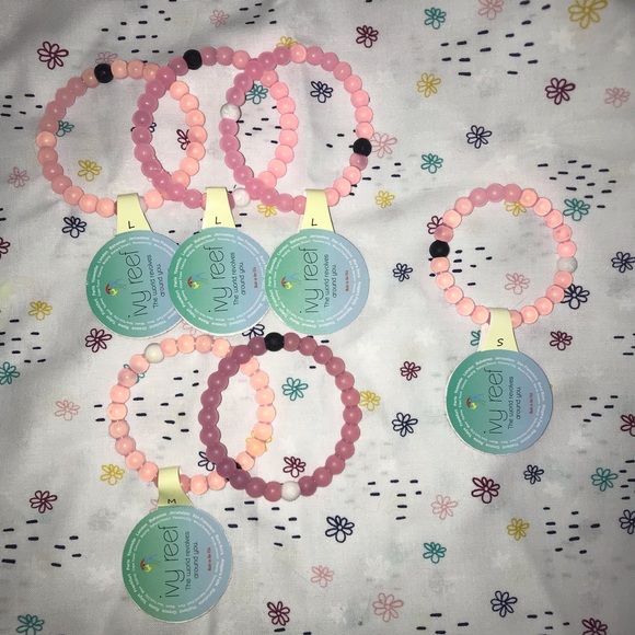 Pink Ivy Reef Lokia Jelly Bracelets - Picture 6 of 6